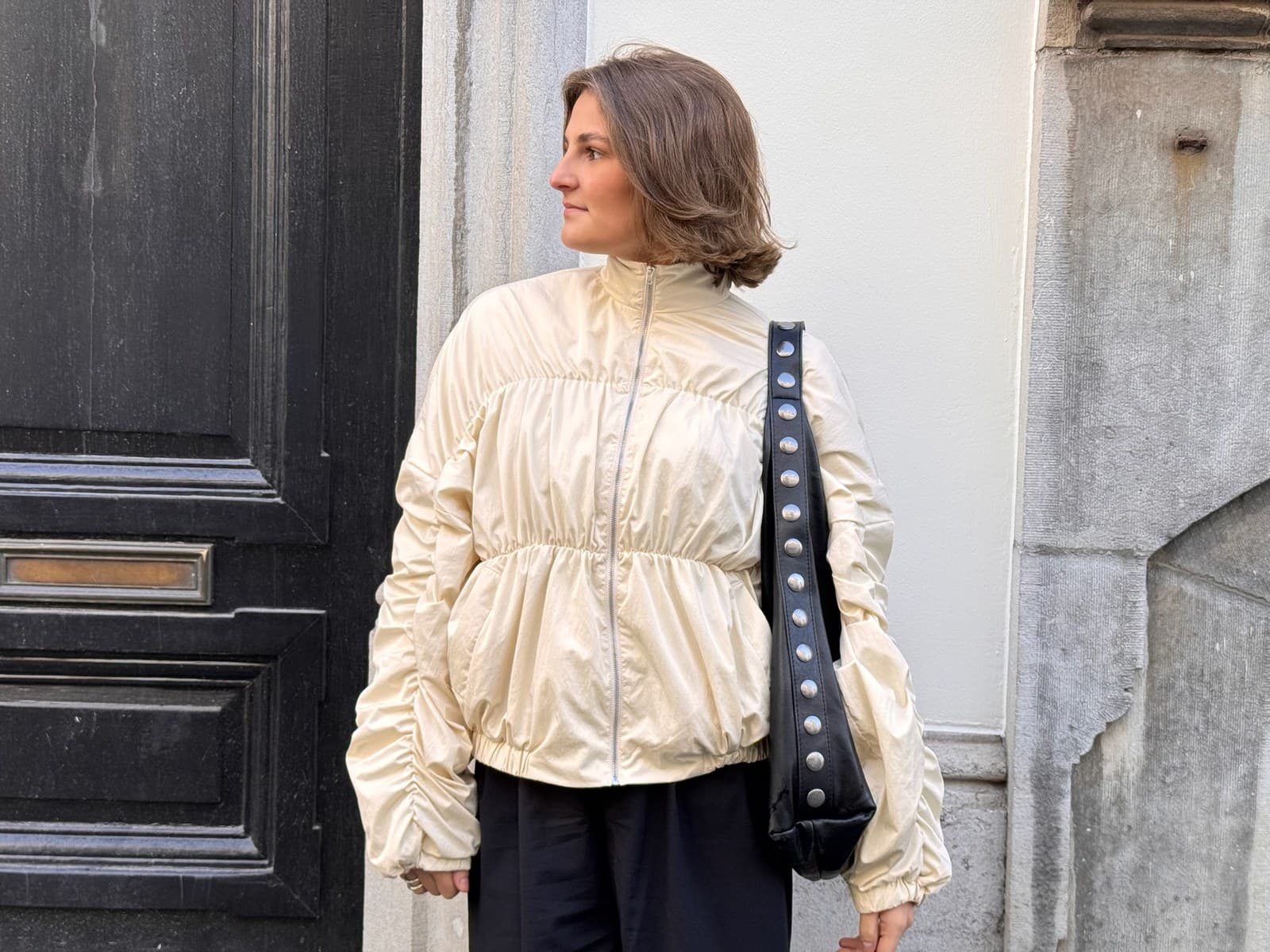 Eline op straat in Gent